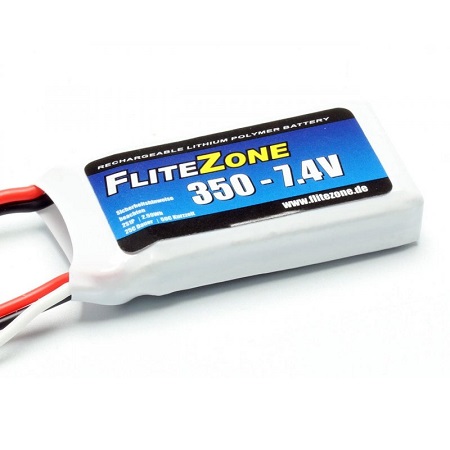 FliteZone 2S 7.4V 350mAh 35C
